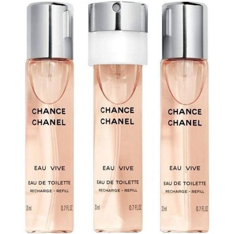 chanel chance travel perfume refill.